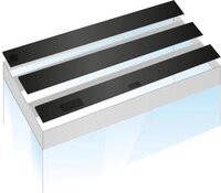 Juwel kleppenset IV zwart 120x50 cm voor Rio 300 / 350