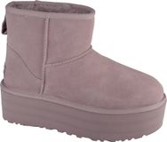 UGG Classic Mini Platform 1134991-PSK, Vrouwen, Grijs, Laarzen, Sneeuwlaarzen, Maat 41
