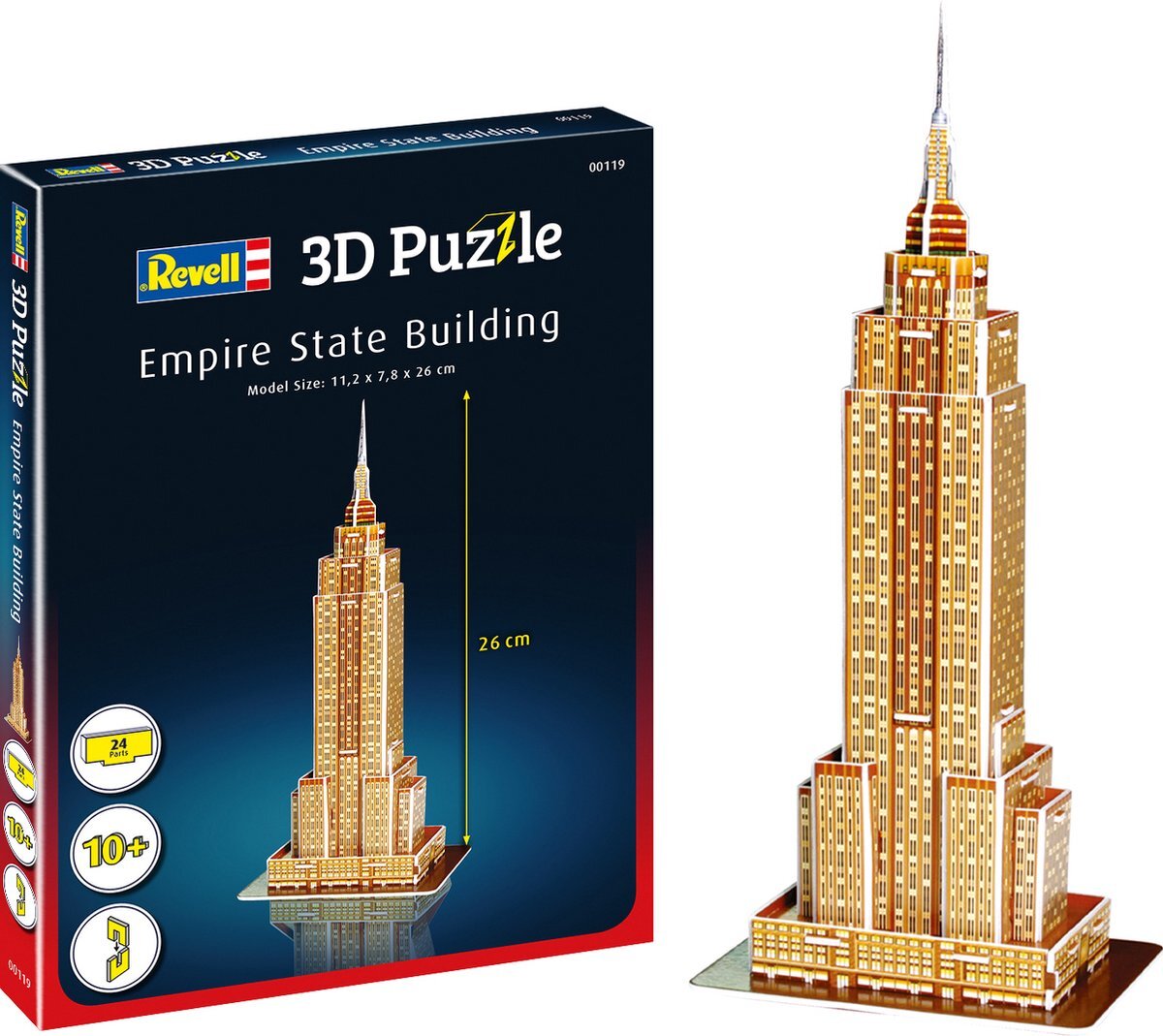 Revell 3D Puzzle 00119 Empire State Building 3D Puzzel