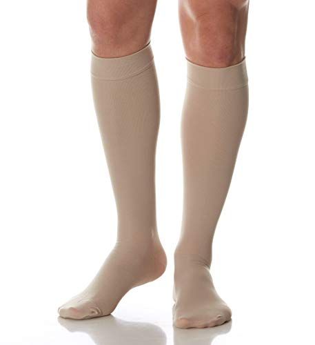 SCUDOTEX Heren Kniekousen - 280 Denier - Ecru - Maat 5