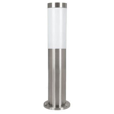 EGLO Helsinki - Outdoor Standing Lamp - E27 - 45cm - Stainless Steel