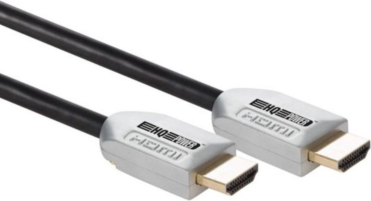 Velleman Hdmi Kabel Met Ethernet 10 Meter Koper Zwart/grijs