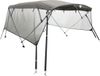 vidaXL Biminitop 3 bogen met mesh zijwanden 183x(137-152)x137 cm antracietgrijs