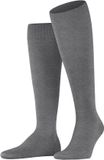 FALKE ClimaWool kniekousen heren grijs - maat 41-42