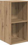vidaXL Tv-meubelset - 37 x 37 x 72 cm - Artisan Eiken - Bewerkt hout