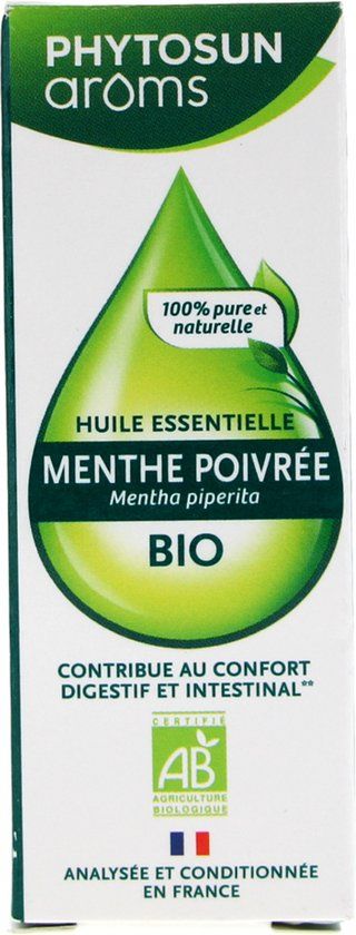 Phytosun Arôms Etherische Olie van Pepermunt (Mentha Piperita) Bio 10 ml