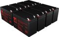 T6 Power Batterie de remplacement pour APC RBC105 UPS, VRLA, 12V