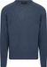 Steppin' Out Trui Lamswol Mid Blauw - Maat XXL - Heren