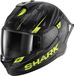 Shark Skwal Cup Inkrider, casque intégral, Noir/Gris/Jaune Néon, XXL