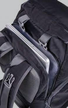 Dörr COMBI PACK 3-IN-1 Rugzakhouder Zwart