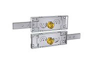 Paar zijsloten voor slangspanners + 25 mm