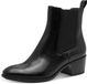 Tamaris Chelsea Boots Dames Leer Zwart Maat 37