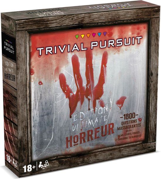 Merkloos Trivial Pursuit Winning Moves Horreur Frans Bordspel