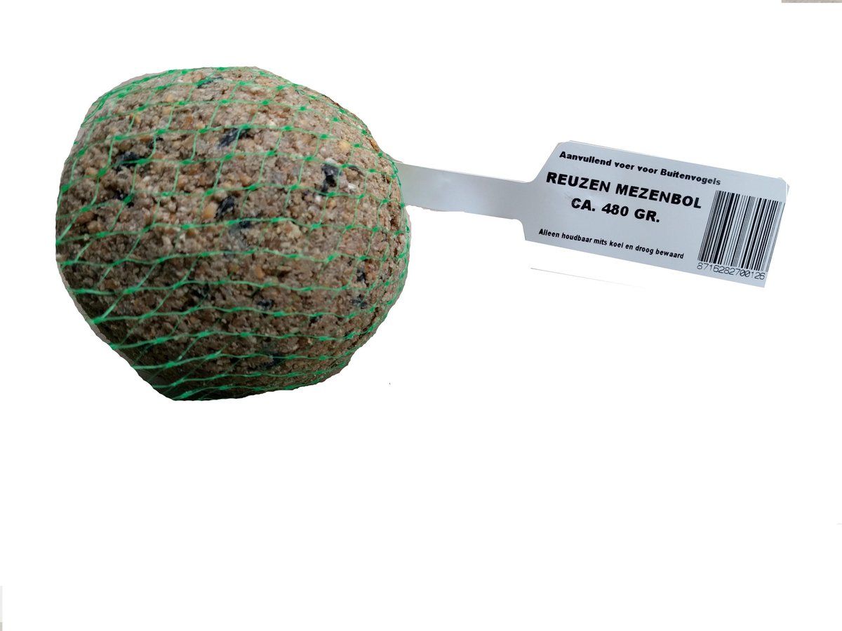 happybird Happy Bird XXL Mezenbol ca. 480gram Tuinvogelvoer