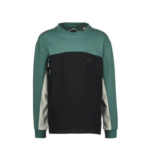 Vingino x Daley sweater Jamano groen/zwart