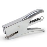 WAYTEX 931551 nietmachine voor metaal, 25 vellen, compact mechanisme, 100% verchromd metaal, voor nietjes 24/6 en 26/6