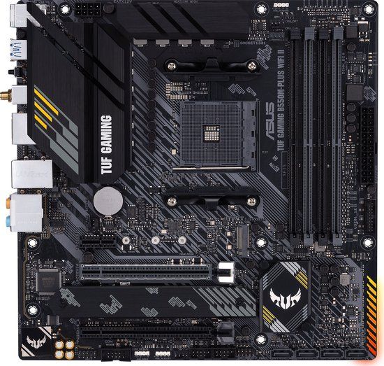 ASUS TUF GAMING B550M-PLUS WIFI II - Moederbord - Socket AM4 - Micro-ATX