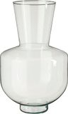 Mica Decorations Vaas Judy - 28x45 cm - Glas - Transparant
