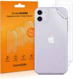 kwmobile 3x beschermfolie geschikt voor Apple iPhone 11