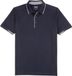 OLYMP Polo Casual - coupe moderne - bleu marine