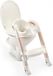 Thermobaby KiddyLoo réducteur de toilette avec marchepied - Blanc