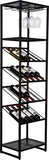 Zuiver Cantor Wijnrek - Metaal - Zwart