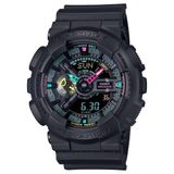 Casio G-Shock GA-110MF-1AER Herenhorloge Zwart Kunststof Band Zwart Kast Mineraalglas