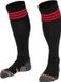 Stanno Ring Voetbalsokken - Maat 45-48 - Zwart/Rood