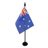 AZ FLAG Tafelvlag Australië 15x10 cm Polyester 100D Plastic Voet