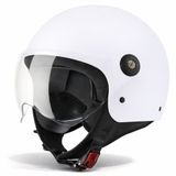 VINZ Helmets VINZ Duoro Jethelm met Vizier - Wit - XL