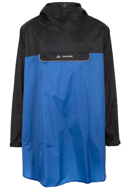 Vaude Valero Poncho blue Regenjas 2016