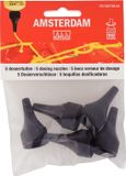Amsterdam Set van 5 doseertuiten 120 ml Acryl