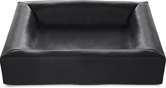 Bia Bed Hondenmand - Zwart - 60x50x12.5 cm - Kunstleer - XS