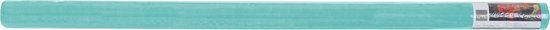 Santex Tafelkleed op rol - 2x - non woven polyester - azuurblauw - 120 cm x 10 m