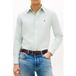 Tommy Hilfiger Linen Blend Dobby Rf Shirt Crushed Mint