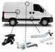 Roues de remplacement pour porte coulissante Fiat Ducato & Peugeot Boxer
