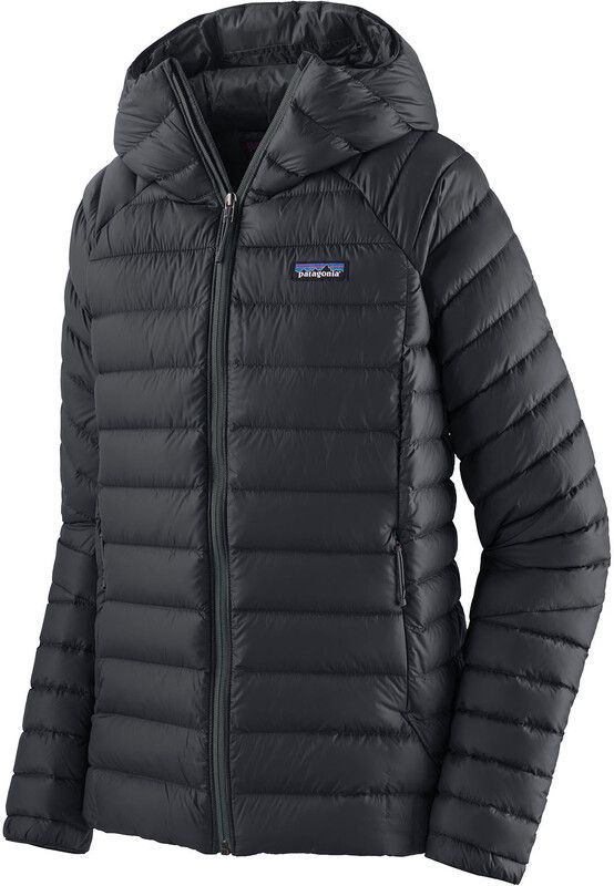 Patagonia Down Sweater Hoody - Dames - Zwart