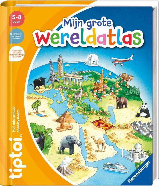 tiptoi Ravensburger tiptoi® De wereldatlas