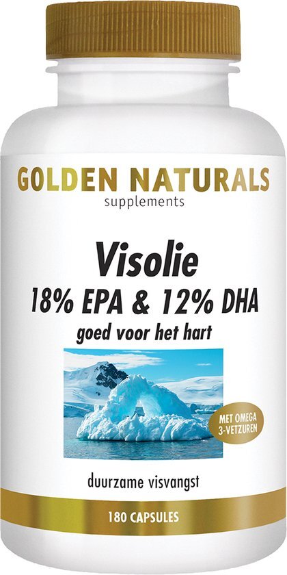 Golden Naturals Visolie 18% EPA & 12% DHA Capsules