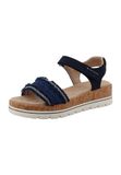TOM TAILOR Sandaal navy / royal blue/koningsblauw / wit