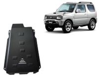 Stahl Protection de différentiel pour Suzuki Jimny - 1.3 - 1998 - 2018