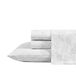 Eddie Bauer Home Lakens Katoenen percal beddengoedset, fris en cool, stijlvol huisdecoratie, volledig, vis ATOL wit/grijs