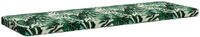 vidaXL - 1-delig - Bankkussen - VUGHT - 100% Polyester - Bladpatroon