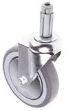 RS PRO zwenkwielen met schacht, Ø 125 mm, 100 kg