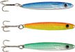 Abu Garcia Kystsilda Visaas pour pêcheurs - Hameçons ultra-tranchants, durable pour la pêche en eau douce et salée, leurre de surface et de jigging, disponible en assortiment de 18g - 60g
