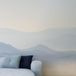 ACTE-DECO Misty Mountains Papier Peint Panoramique, Bleu 170 X 250cm