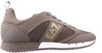 Ea7 Emporio Armani Black & White Laces Schoenen Grijs EU 45 1/3