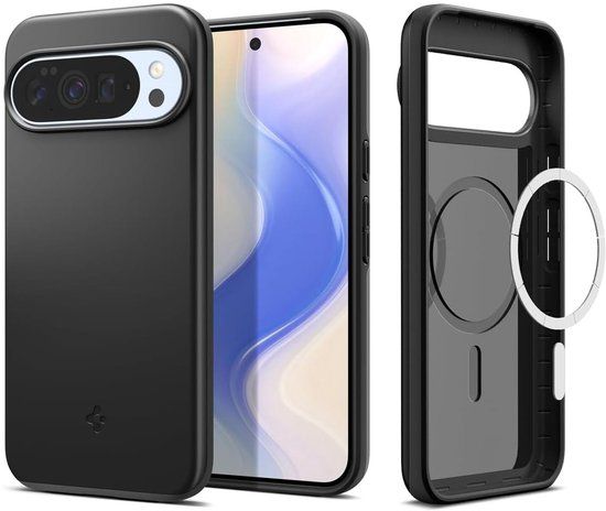 Spigen Thin Fit MagFit Hoesje Geschikt voor Google Pixel 10 Pro XL - Zwart