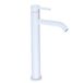 Hudson Reed Elements Mitigeur lavabo monotrou pour vasque - Blanc - Moderne - Acier inoxydable