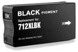 HP Cartouche couleur 712 noir, remplacement pour HP 712XL BK, 1 pièce